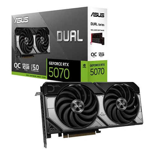 Asus Dual RTX 5070 OC 12GB GDDR7 Graphics Card